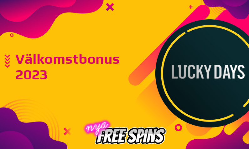Ny bonus från Lucky Days Casino, 100 Extra spins